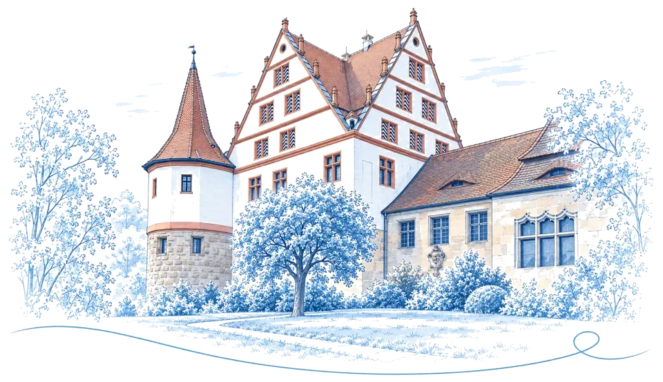 Illustration: Schloss Ratibor in Roth